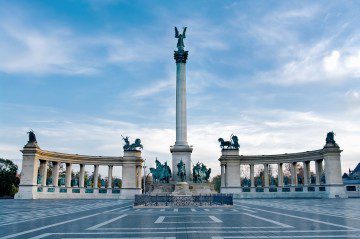 Budapest - Hősök tere (Heroes Square)