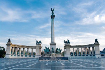 Budapest - Hősök tere (Heroes Square) 