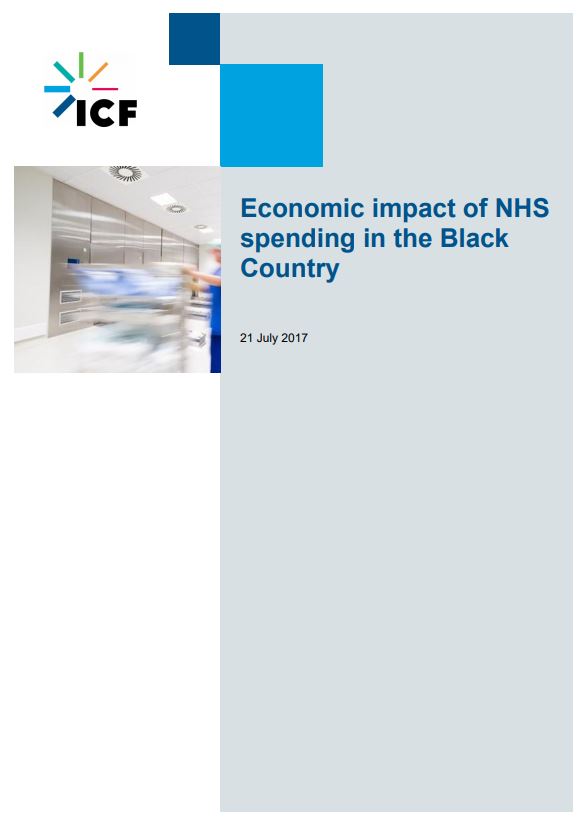 NHS spending economic impact Black Country