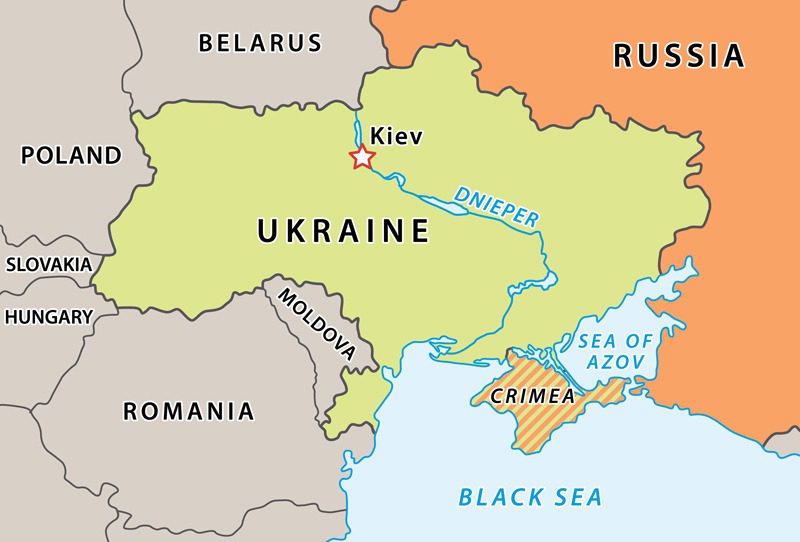 UKraine map