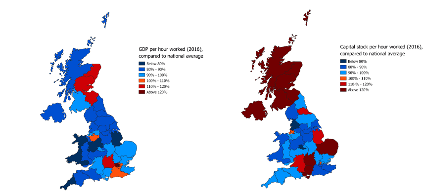 capital stocks versus GDP