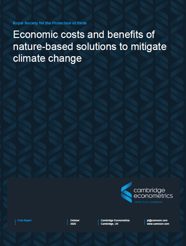 RSPB Cambridge Econometrics