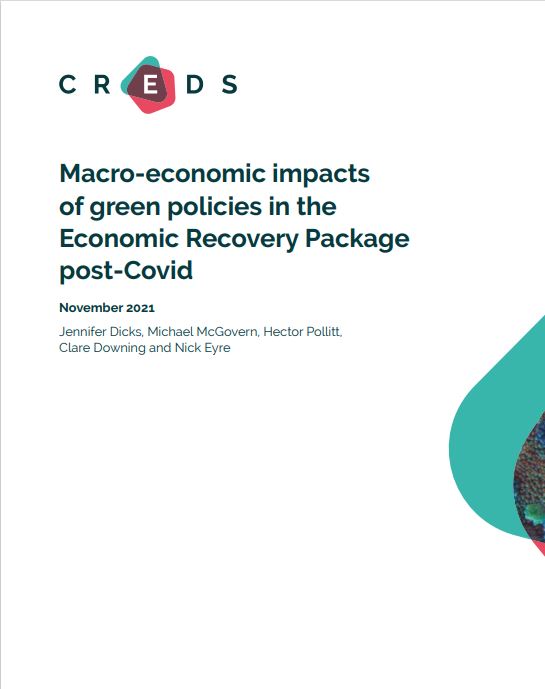 CREDS: Macro-economic impacts of green policies in the Economic Recovery Package post-Covid